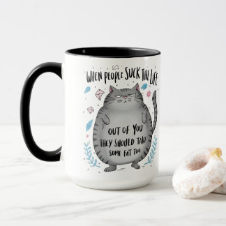 Mug Cadeau drôle pour amateur de chats