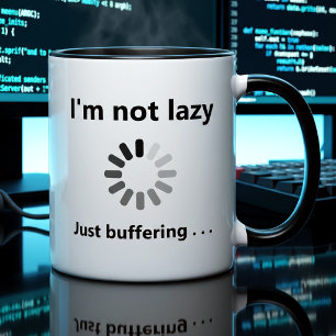 Mug Cadeau drôle pour codeur Citation de chargement