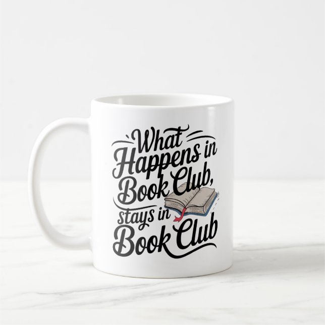 Mug Cadeau drôle pour les amateurs de livres (Gauche)