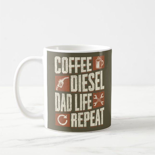 Mug Cadeau drôle pour papa  (Gauche)
