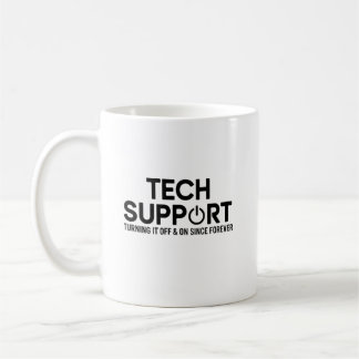 Mug Cadeau drôle pour professionnel du support techniq