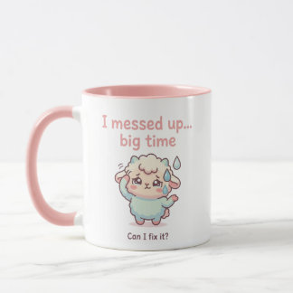 Mug Cadeau drôle pour s'excuser - J'ai vraiment fait u