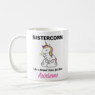 Mug Cadeau drôle pour sœur Cadeau de Noël anniversaire