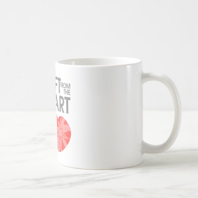 Mug Cadeau du coeur (Droite)