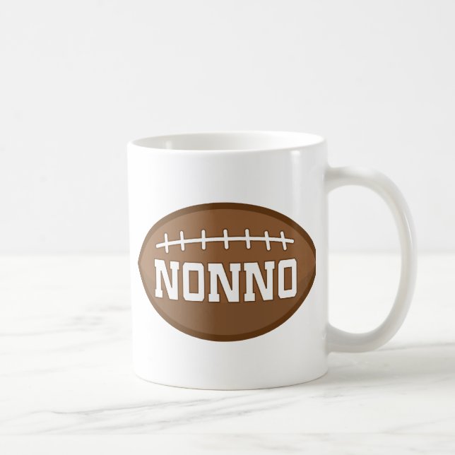 Mug Cadeau du football de Nonno (Droite)