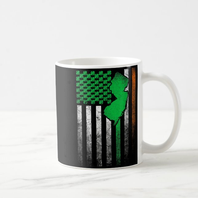 Mug Cadeau du New Jersey St. Patrick's Day Américain d (Droite)