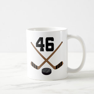 Mug Cadeau du numéro 46 du Jersey de joueur de hockey