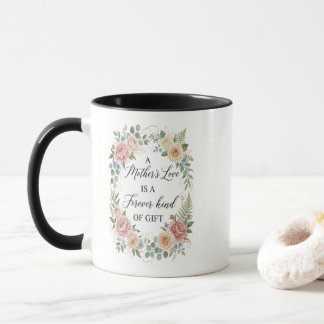 Mug Cadeau élégant de fleurs d'amour maternel pour tou