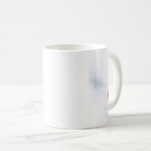 Mug Cadeau élégant d'oiseau à l'aquarelle - Couple Coz
