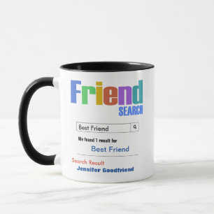 Mug Cadeau fait sur commande drôle de meilleur ami