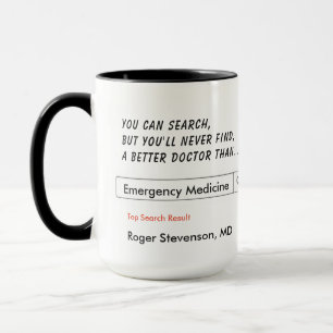 Mug Cadeau fait sur commande pour la médecine de