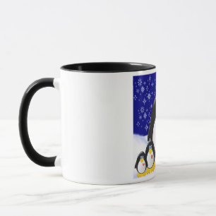 Mug cadeau famille Penguin