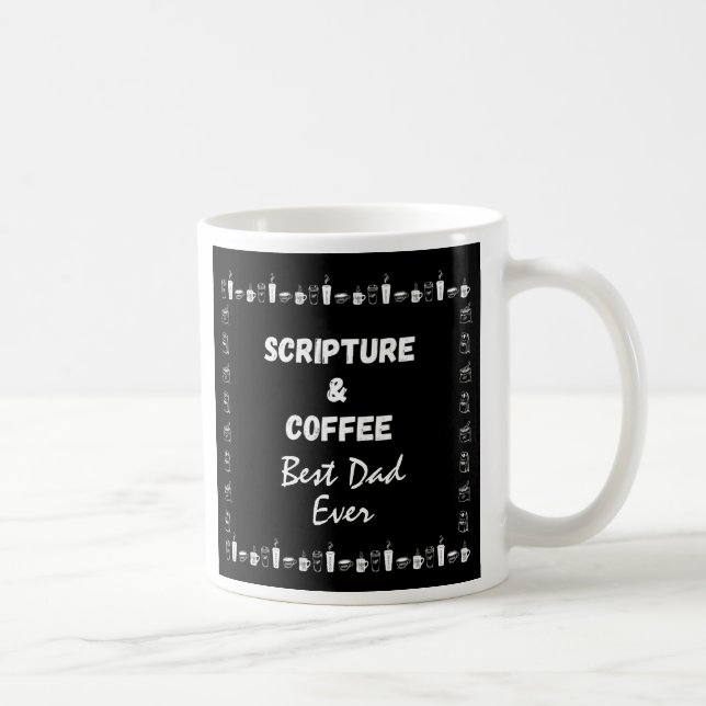 Mug cadeau fête des pères | Écriture | Personnalis (Droite)