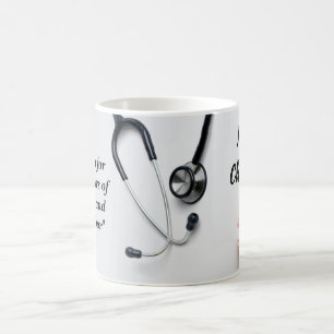 Mug Cadeau Floral Infirmière Fleur de Daisy Rose