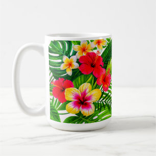 Mug Cadeau floral tropical