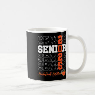 Mug Cadeau Frère Senior 2025 Sketll Classe de 2025 Fie