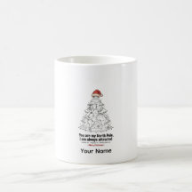 Mug cadeau géographie drôle Pôle Nord