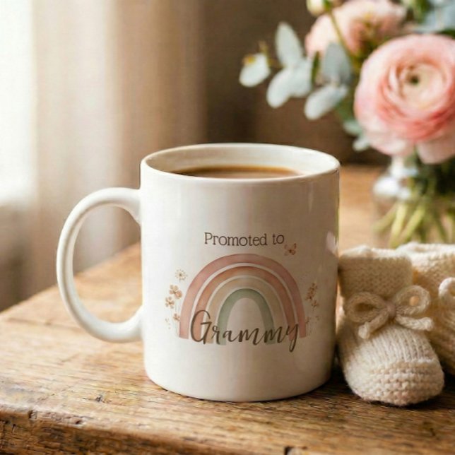 Mug Cadeau Grammy d'annonce de grossesse (Créateur téléchargé)
