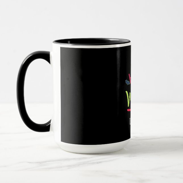 Mug Cadeau Halloween | Une Sorcière Vraiment Heureuse  (Gauche)
