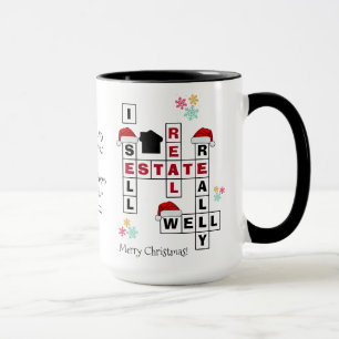 Mug Cadeau immobilier locataire cadeau NOËL