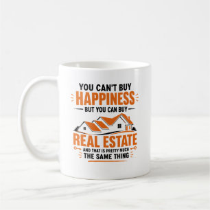 Mug Cadeau immobilier pour agent immobilier et courtie