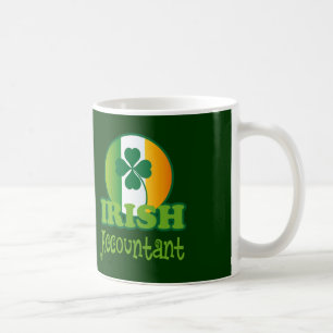 Mug Cadeau irlandais de comptable