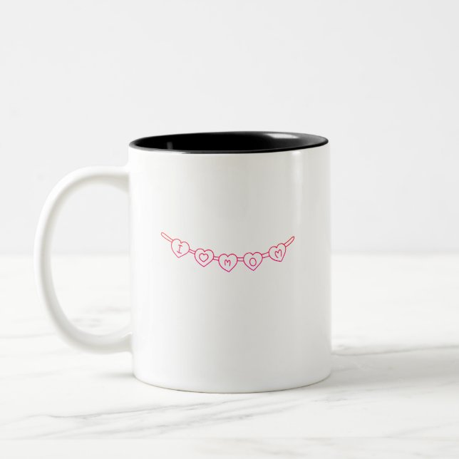 Mug Cadeau “J'aime Maman” – Simple & Élégant (Gauche)