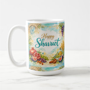 Mug Cadeau joyeux Shavuot, Fête des Semaines, Fête jui
