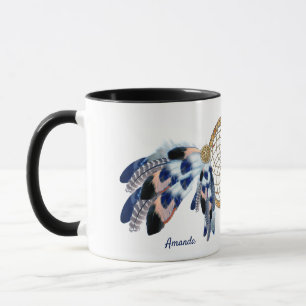 Mug Cadeau Mariage Exotic Blue Dream Catcher