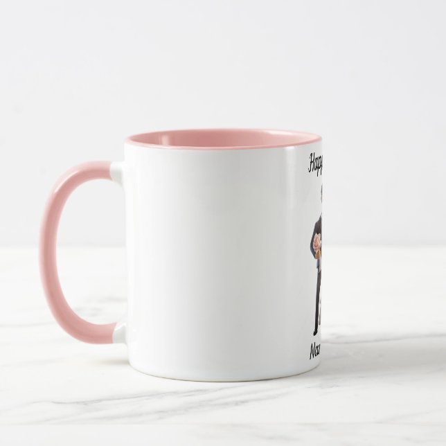 Mug Cadeau Mariage unique personnalisé (Gauche)