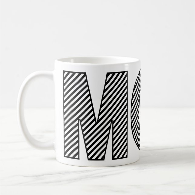 Mug Cadeau moderne pour MAMAN (Gauche)