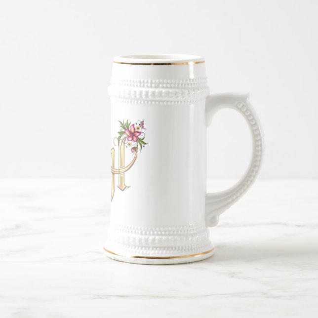 Mug cadeau Monogram H (Droite)
