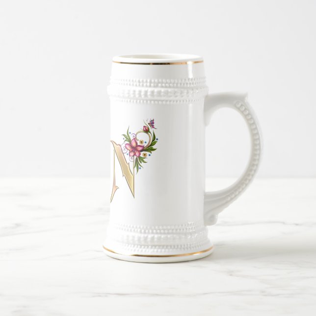 Mug cadeau Monogram N (Droite)