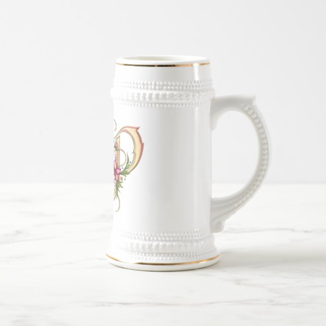 Mug cadeau Monogram P (Droite)