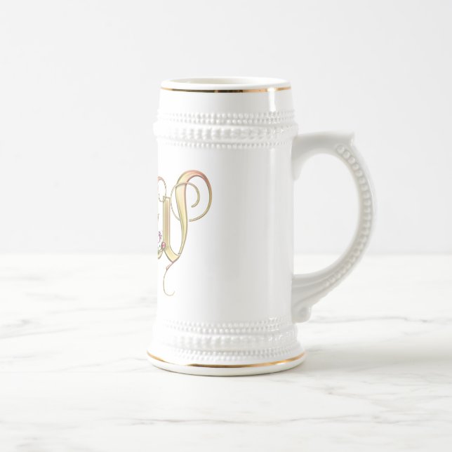 Mug cadeau Monogram W (Droite)