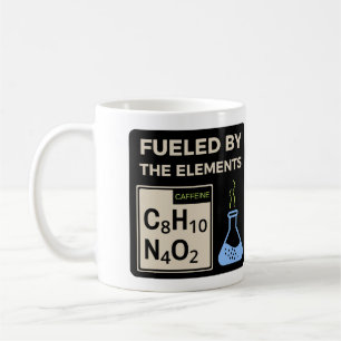Mug Cadeau Nerd pour les Amoureux du Café Alimenté par