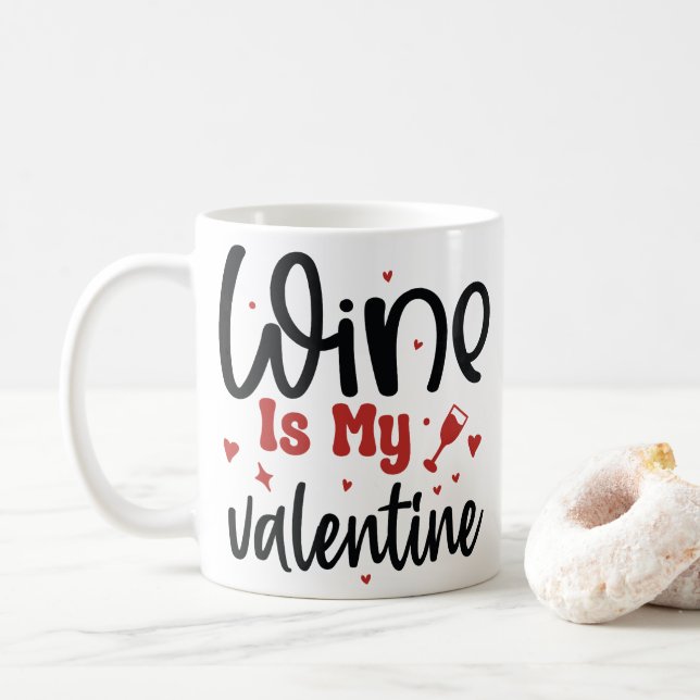 Mug cadeau original de la Saint-Valentin pour lui  (Avec donut)