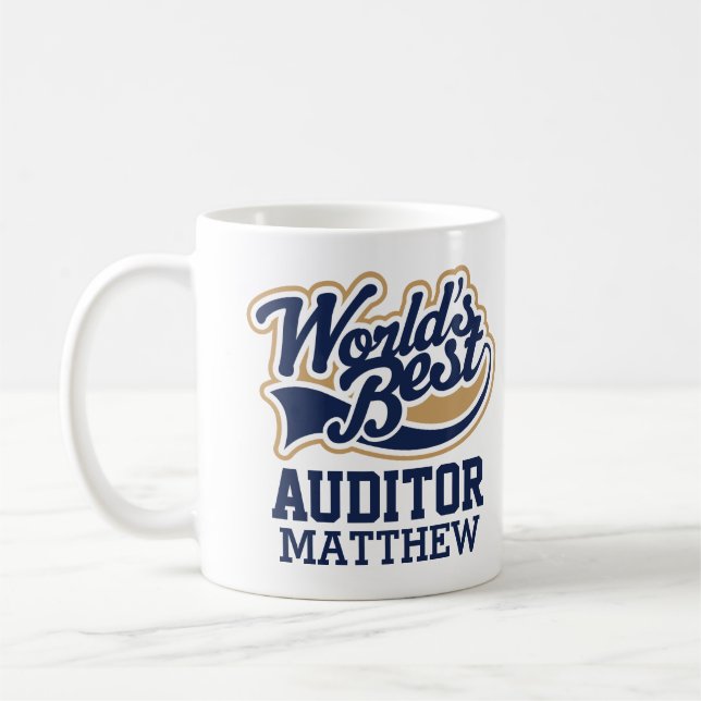 Mug Cadeau personnalisé Auditeur (Gauche)