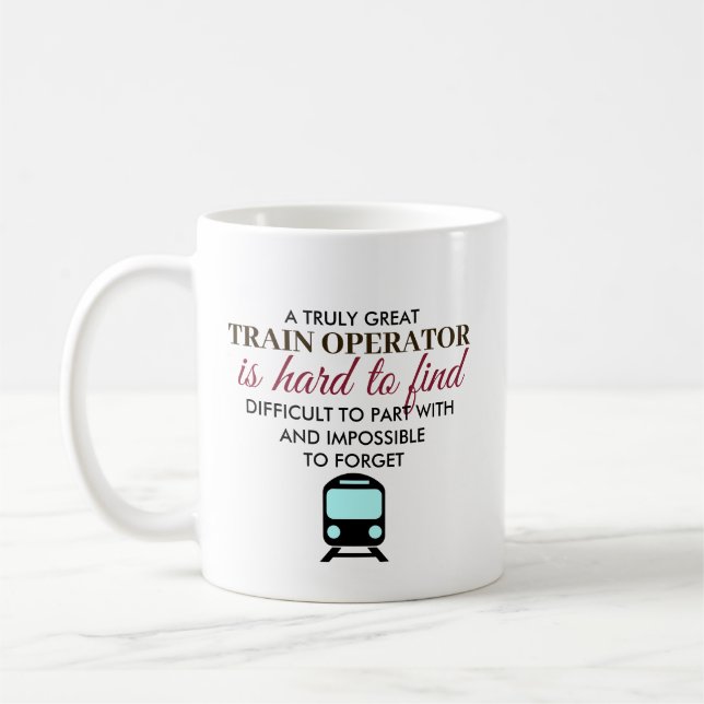 Mug Cadeau personnalisé avec le nom de l'exploitant de (Gauche)