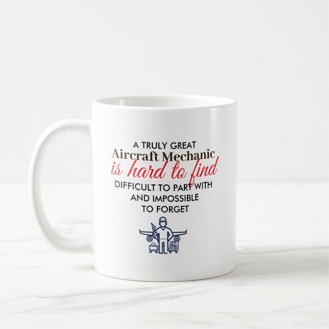 Mug Cadeau personnalisé avec nom pour un excellent méc (Gauche)