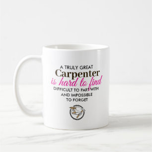 Mug Cadeau personnalisé avec nom pour un grand menuisi