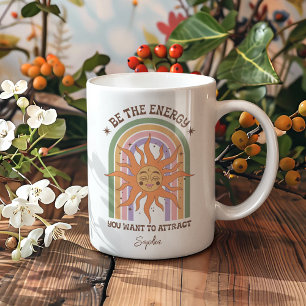 Mug Cadeau Personnalisé Boho Be The Energy Inspiration