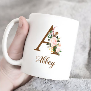 Mug Cadeau personnalisé de demoiselle d'honneur lettre