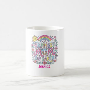 Mug Cadeau personnalisé de fête des mères pour la mama
