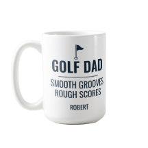 Cadeau personnalisé de golf pour papa et yacht roc
