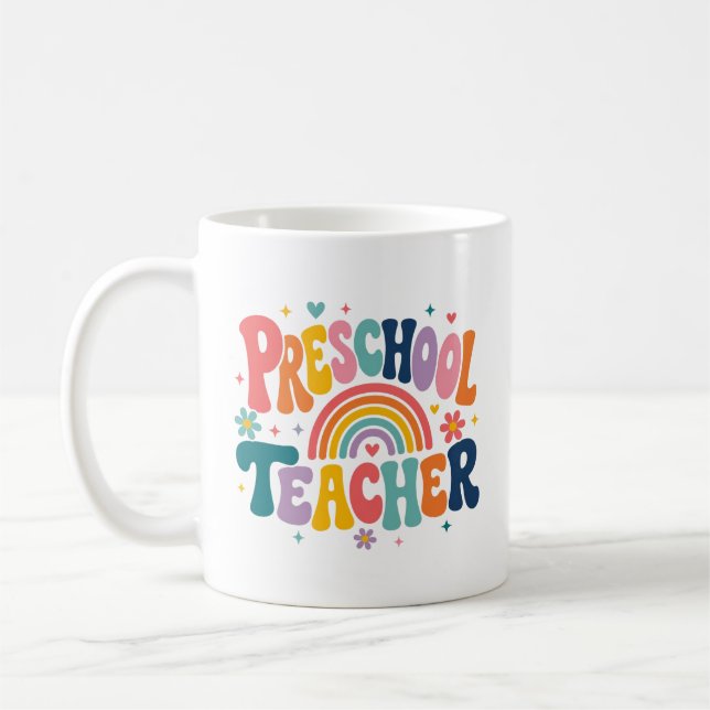 Mug Cadeau personnalisé de reconnaissance pour enseign (Gauche)