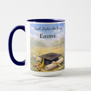 Mug Cadeau personnalisé de remise de diplôme pour fill
