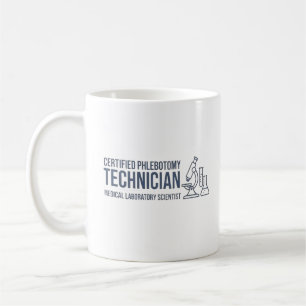 Mug Cadeau personnalisé de technicien en phlébotomie c