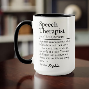 Mug Cadeau Personnalisé Définition Orthophoniste