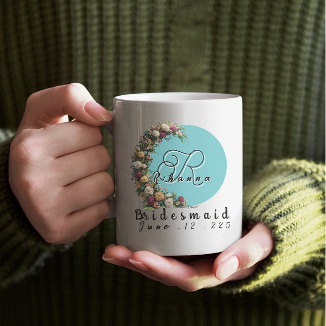 Mug cadeau personnalisé demoiselle d'honneur mariage (Créateur téléchargé)